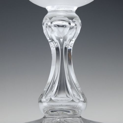 PAIR OF ENGRAVED 19TH CENTURY RICHARDSON GLASS WINE GOBLETS MATCHING CLARET JUG C1880 - ADDITIONAL PHOTO 12