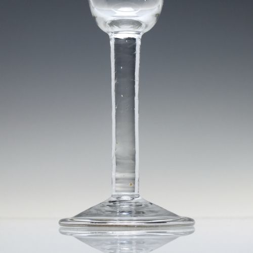 ROUND FUNNEL BOWL PLAIN STEM WINE GLASS C1745 - ADDITIONAL PHOTO 2