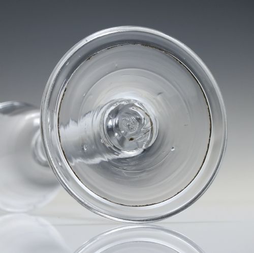 ROUND FUNNEL BOWL PLAIN STEM WINE GLASS C1745 - ADDITIONAL PHOTO 6
