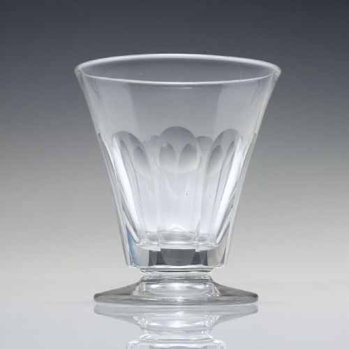 SIX ANTIQUE GEORGIAN SLICE CUT JELLY GLASSES C1820 - ADDITIONAL PHOTO 2
