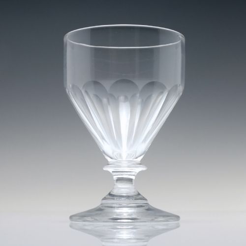 SIX EDWARDIAN GLASS RUMMERS C1910 - ADDITIONAL PHOTO 2