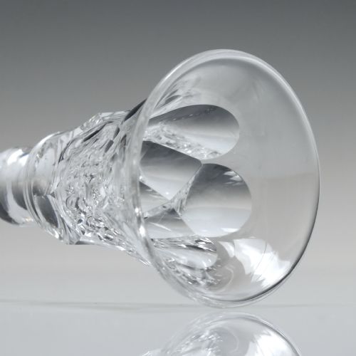 SIX 19TH CENTURY PORT OR DRAM GLASSES C1820 - ADDITIONAL PHOTO 5