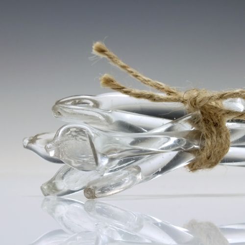 SIX 19TH CENTURY GLASS TODDY STICKS OR SUGAR CRUSHERS C1800 - ADDITIONAL PHOTO 5