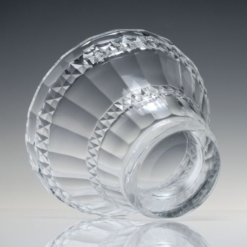 VICTORIAN CUT GLASS SERVING BOWL WITH COVER C1880 - ADDITIONAL PHOTO 4