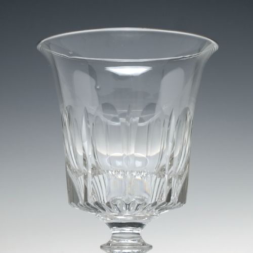 PAIR OF LARGE GEORGIAN GLASS RUMMERS C1820 - ADDITIONAL PHOTO 3