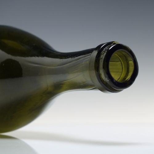 EARLY 19TH CENTURY FRENCH CHAMPAGNE GLASS BOTTLE C1800 - ADDITIONAL PHOTO 4