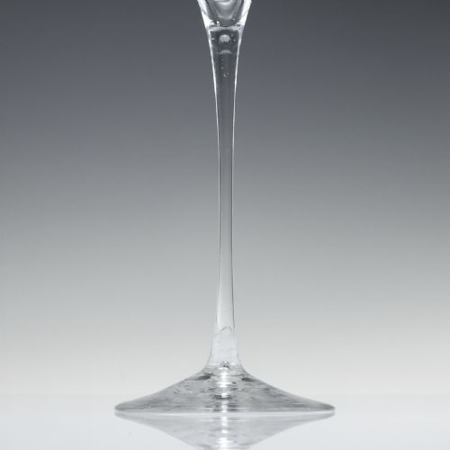VERY FINE 18TH CENTURY GEORGIAN TOASTING GLASS C1710 - ADDITIONAL PHOTO 5