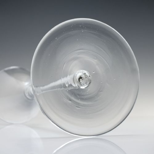 VERY FINE 18TH CENTURY GEORGIAN TOASTING GLASS C1710 - ADDITIONAL PHOTO 7