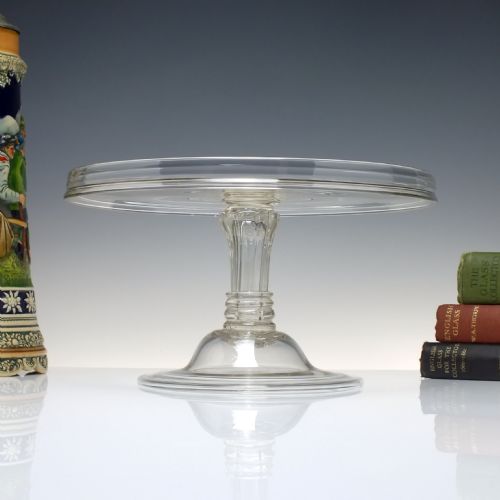 ANTIQUE 18TH CENTURY GLASS TAZZA C1770 - ADDITIONAL PHOTO 1