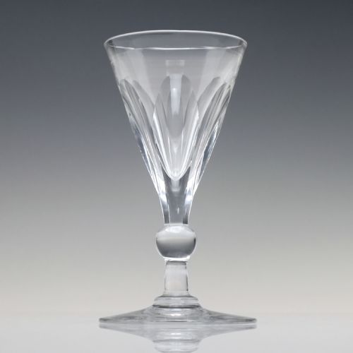SIX ANTIQUE EDWARDIAN PORT OR GIN GLASSES C1910 - ADDITIONAL PHOTO 3