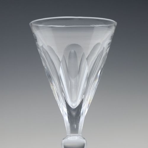 SIX ANTIQUE EDWARDIAN PORT OR GIN GLASSES C1910 - ADDITIONAL PHOTO 4