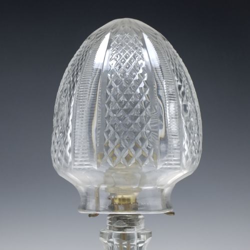 ORIGINAL ART NOUVEAU GLASS TABLE LAMP C1920 - ADDITIONAL PHOTO 2