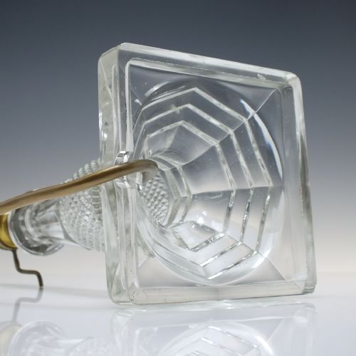 ORIGINAL ART NOUVEAU GLASS TABLE LAMP C1920 - ADDITIONAL PHOTO 8