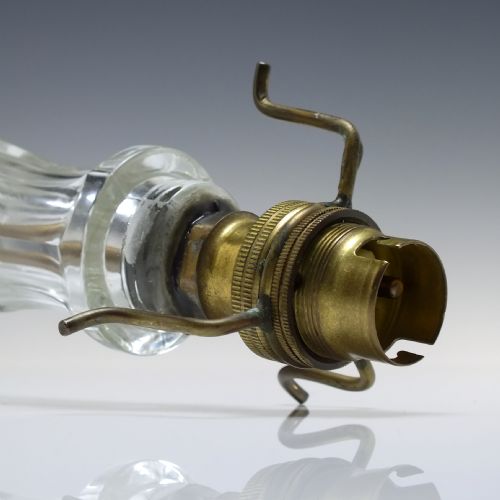 ORIGINAL ART NOUVEAU GLASS TABLE LAMP C1920 - ADDITIONAL PHOTO 9