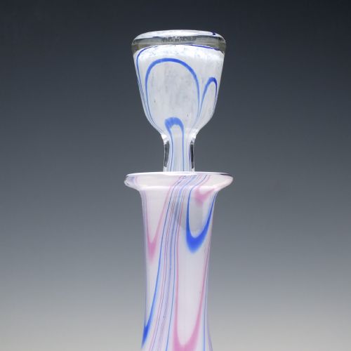 RARE 19TH CENTURY VICTORIAN NAILSEA GLASS DECANTER C1860 - ADDITIONAL PHOTO 3