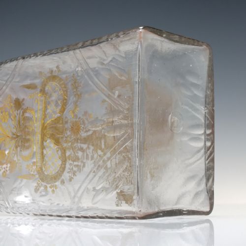 18TH CENTURY ENGRAVED LA GRANJA GLASS DECANTER C1775 - ADDITIONAL PHOTO 9