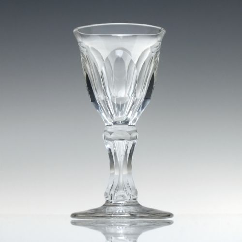 SIX 19TH CENTURY ANTIQUE PORT OR GIN GLASSES C1870 - ADDITIONAL PHOTO 3
