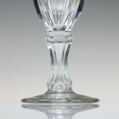 SIX 19TH CENTURY ANTIQUE PORT OR GIN GLASSES C1870 - ADDITIONAL PHOTO 4