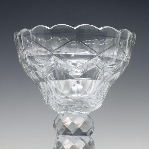 ANGLO IRISH FACET CUT GLASS SWEETMEAT C1800 - ADDITIONAL PHOTO 2