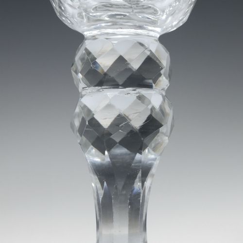 ANGLO IRISH FACET CUT GLASS SWEETMEAT C1800 - ADDITIONAL PHOTO 4