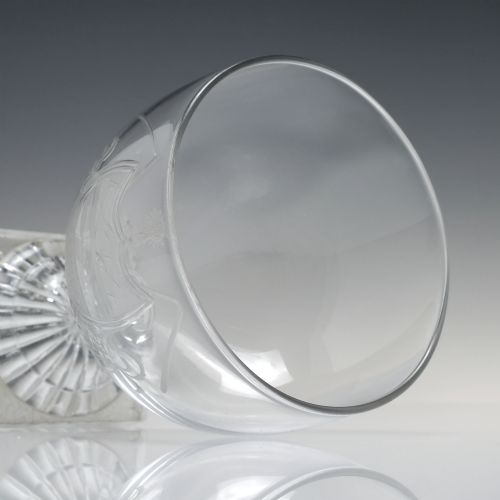 RARE GEORGIAN SPEED THE PLOUGH GLASS RUMMER C1800 - ADDITIONAL PHOTO 6
