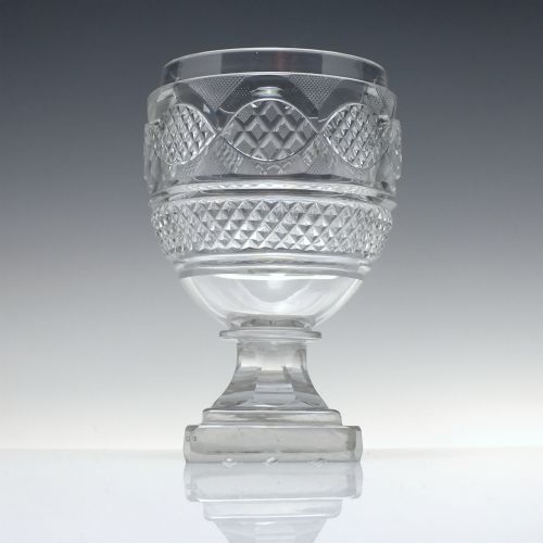 GEORGIAN GLASS COVERED PRESERVE JAR C1820 - ADDITIONAL PHOTO 2