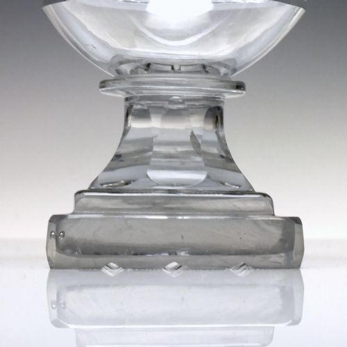 GEORGIAN GLASS COVERED PRESERVE JAR C1820 - ADDITIONAL PHOTO 3