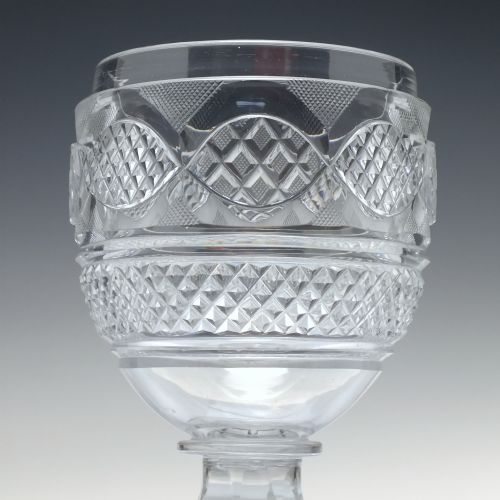 GEORGIAN GLASS COVERED PRESERVE JAR C1820 - ADDITIONAL PHOTO 4