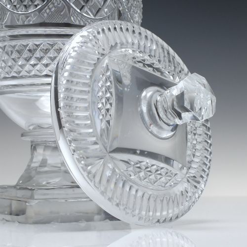 GEORGIAN GLASS COVERED PRESERVE JAR C1820 - ADDITIONAL PHOTO 7