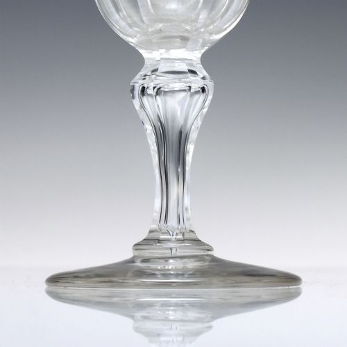 SIX ANTIQUE ENGRAVED 19TH CENTURY ALE GLASSES C1860 - ADDITIONAL PHOTO 5