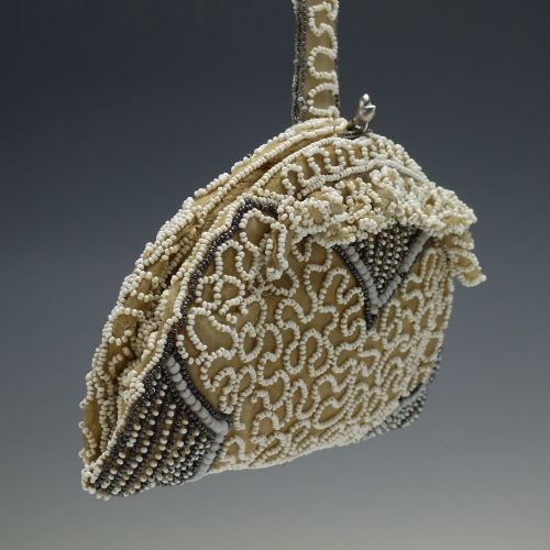 ART NOUVEAU BEADED CLUTCH PURSE C1920 - ADDITIONAL PHOTO 3