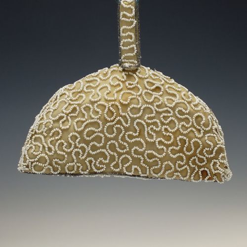 ART NOUVEAU BEADED CLUTCH PURSE C1920 - ADDITIONAL PHOTO 4