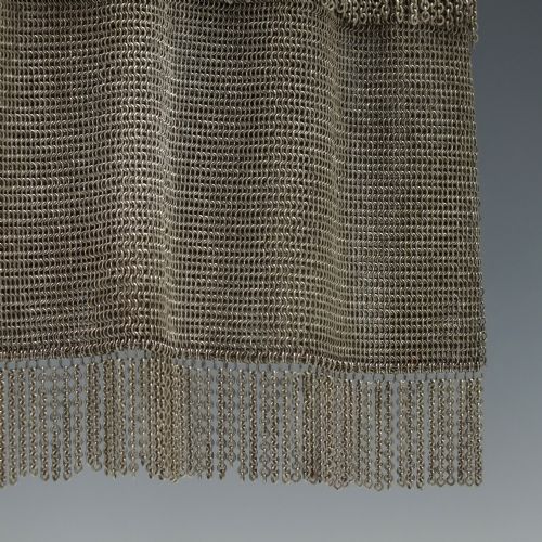 GERMAN SILVER PLATED ART NOUVEAU MESH CHAIN CLUTCH PURSE C1920 - ADDITIONAL PHOTO 6