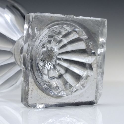 GEORGIAN LEMON SQUEEZER GLASS RUMMER C1800 - ADDITIONAL PHOTO 2