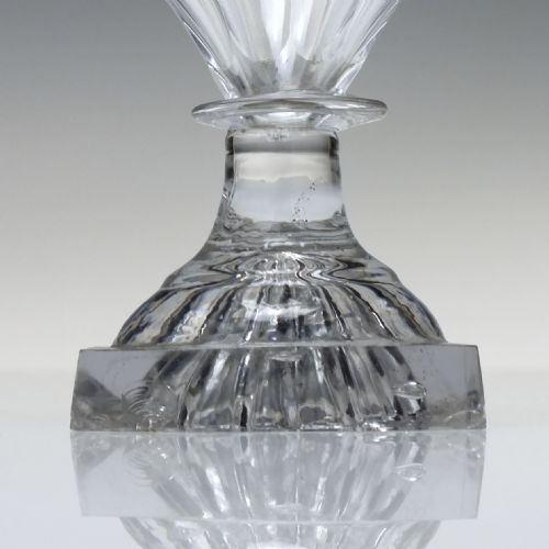 GEORGIAN LEMON SQUEEZER GLASS RUMMER C1800 - ADDITIONAL PHOTO 4
