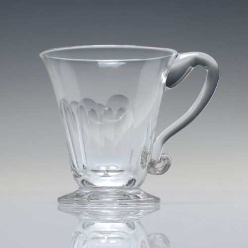 PAIR ANTIQUE GEORGIAN CUSTARD CUP GLASSES C1820 - ADDITIONAL PHOTO 1