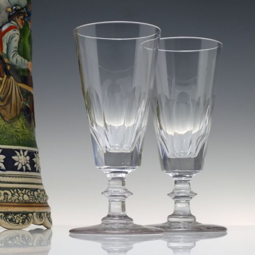 SIX ANTIQUE 19TH CENTURY REGENCY ALE GLASSES C1820 - ADDITIONAL PHOTO 1