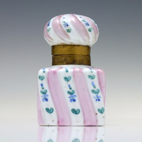 antique 19th century porcelain ink well c1880 - CATEGORY: ANTIQUE CERAMICS - DATED 1880