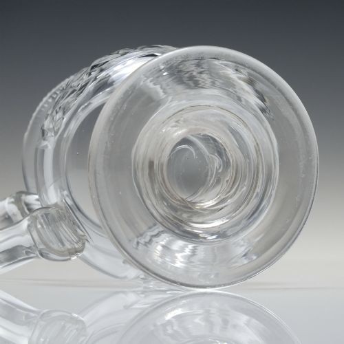ANTIQUE 19TH CENTURY CUT GLASS CREAM JUG C1820 - ADDITIONAL PHOTO 5