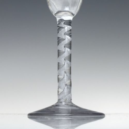 18TH CENTURY SINGLE SERIES AIR TWIST WINE GLASS C1750 - ADDITIONAL PHOTO 2
