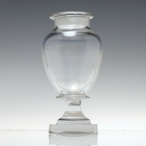 GEORGIAN GLASS DRY MUSTARD CRUET C1820 - ADDITIONAL PHOTO 2