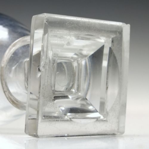 GEORGIAN GLASS DRY MUSTARD CRUET C1820 - ADDITIONAL PHOTO 4