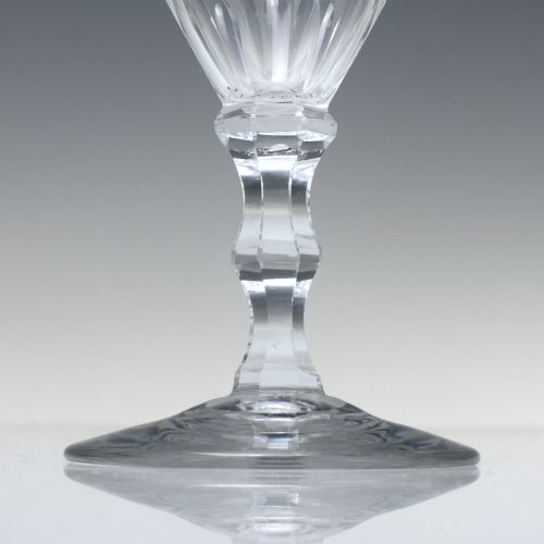 ANTIQUE 18TH CENTURY MASONIC ENGRAVED WINE GLASS C1790 - ADDITIONAL PHOTO 2