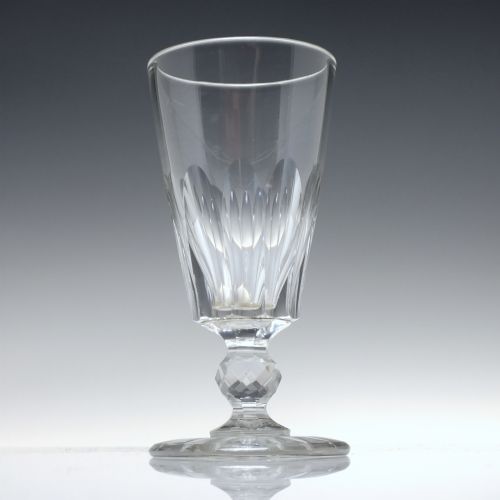 PAIR VICTORIAN ALE GLASS C1850 - ADDITIONAL PHOTO 1