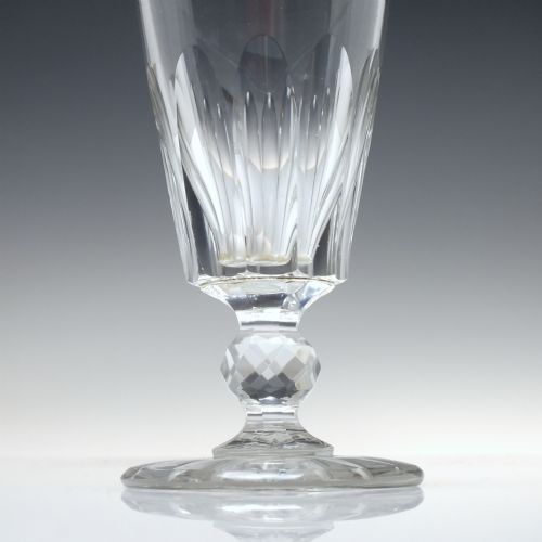 PAIR VICTORIAN ALE GLASS C1850 - ADDITIONAL PHOTO 2