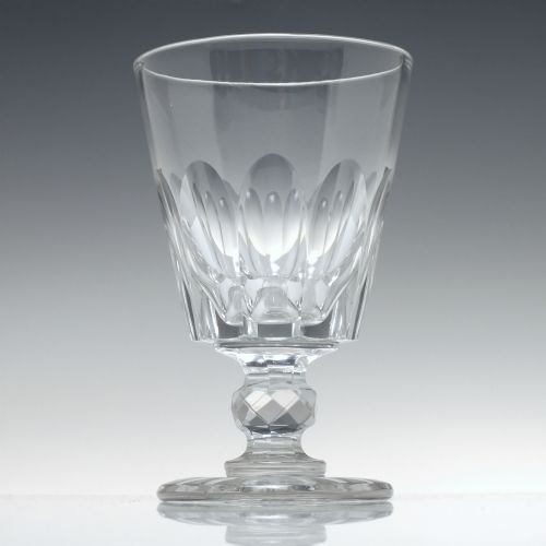 LARGE VICTORIAN GLASS RUMMER C1850 - ADDITIONAL PHOTO 1