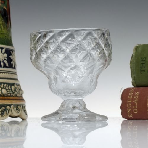 georgian monteith or bonnet glass c1750 - CATEGORY: ANTIQUE GLASS - DATED 1750
