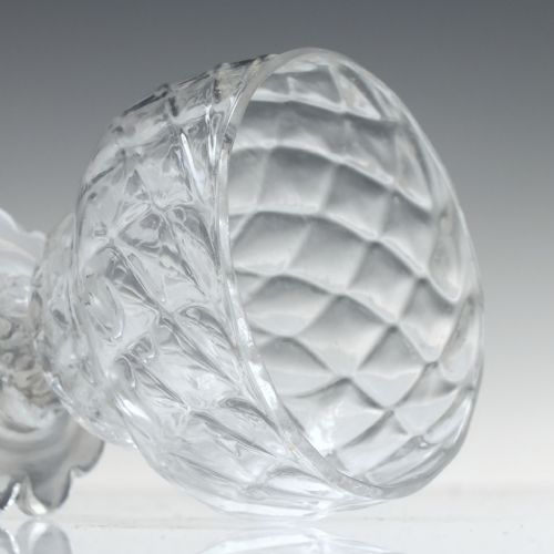 GEORGIAN MONTEITH OR BONNET GLASS C1750 - ADDITIONAL PHOTO 2