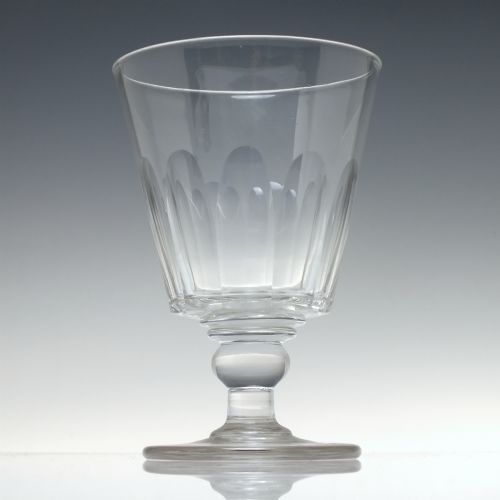 LARGE 19TH CENTURY GEORGIAN GLASS RUMMER C1820 - ADDITIONAL PHOTO 1