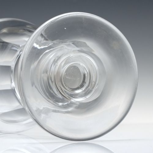 LARGE 19TH CENTURY GEORGIAN GLASS RUMMER C1820 - ADDITIONAL PHOTO 4